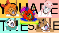 5soyjaks ack angry anime anti_ongezellig autism averi bloodshot_eyes blue_eyes bowtie canine cartoon colorful crying darling_in_the_franxx ear fox fur furry glasses hair hanging jenny_wakeman long_hair mustache my_life_as_a_teenage_robot mymy nickelodeon no_nose ongezellig open_mouth orange_hair orange_skin pink_hair purple_hair qa_(soyjak_party) robot rope soyjak stubble subvariant:chudjak_front suicide suicide_pact tongue tranny variant:bernd variant:chudjak variant:feraljak xj9 yellow_teeth you're_the_same zero_two // 1920x1080 // 1.0MB