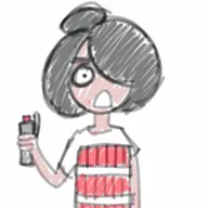 bomb button drawing frown mad maya meta:general_fanart milktag_(proper) sketch terrorist tnt // 548x548 // 49KB