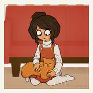 Artist:1azy_zelig maya meta:general_fanart Noga tagme // 1400x1400 // 625KB