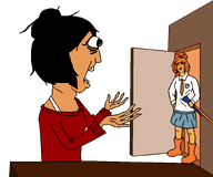 crossover maya meta:rijkskunst mymy smiling_friends transparent_background // 866x720 // 2.4MB