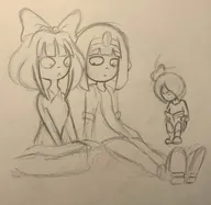 artist:odotcdot cato maya meta:general_fanart mymy sketch tagme // 2438x2380 // 273KB