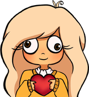blonde_hair brown_eyes coco crossed_eyed hands heart holding_heart holding_object meta:general_fanart numbly_hands smile transparent_background unknown_artist // 721x787 // 398KB