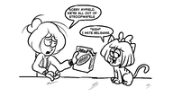 black_and_white garfield maya meta:general_fanart mymy niggerwiggle stroopwafel talking // 1920x1080 // 136KB