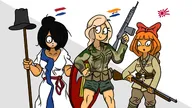 coco flag:south_africa guns japanese_flag japanese_mymy maya military_uniform mymy // 1920x1080 // 218KB